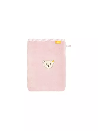 STEIFF | Gant de toilette pour bébé | rosa